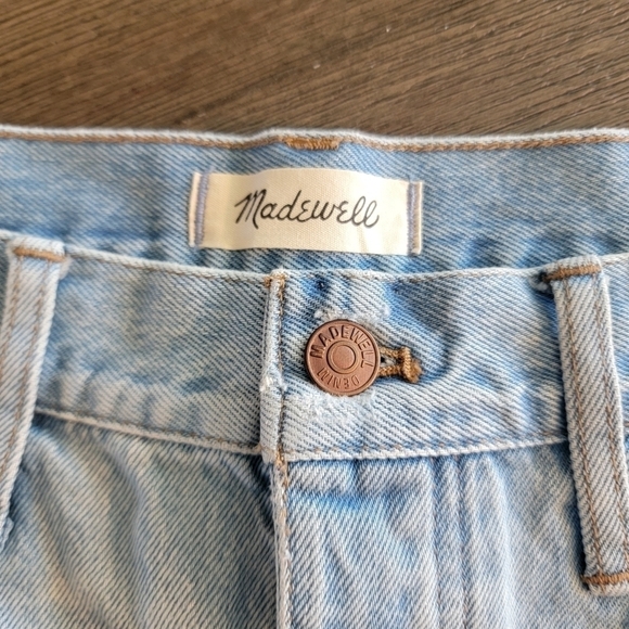NWT Madewell Relaxed Fit Denim Shorts 30 - Picture 4 of 10